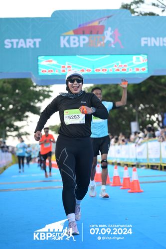 Race photo from KBP City Run 2024