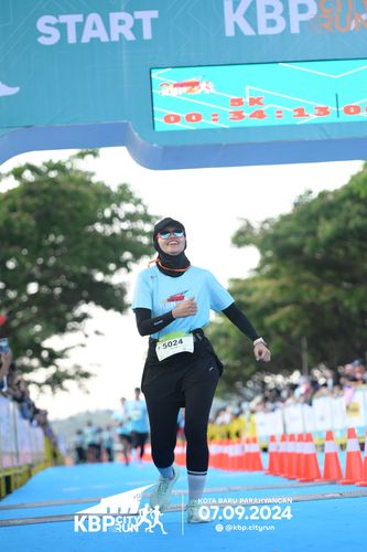 Race photo from KBP City Run 2024
