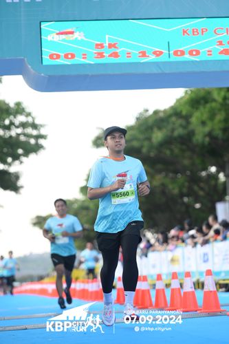 Race photo from KBP City Run 2024