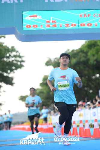 Race photo from KBP City Run 2024