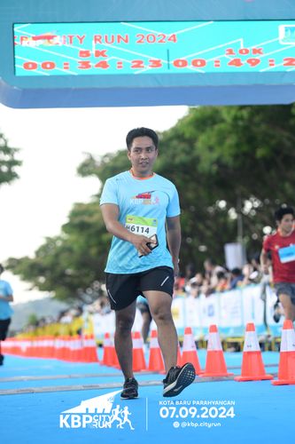 Race photo from KBP City Run 2024
