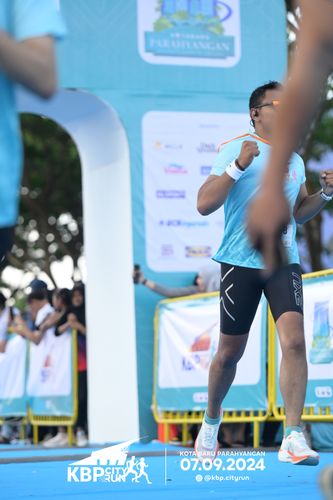 Race photo from KBP City Run 2024