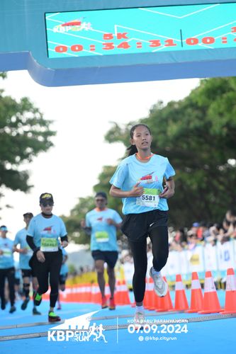 Race photo from KBP City Run 2024