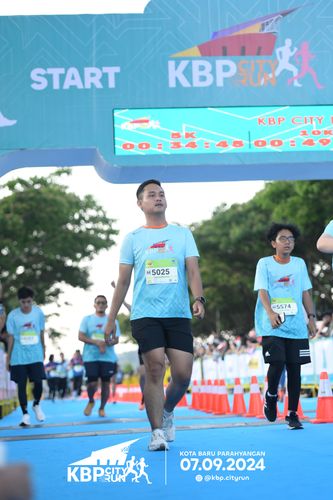 Race photo from KBP City Run 2024