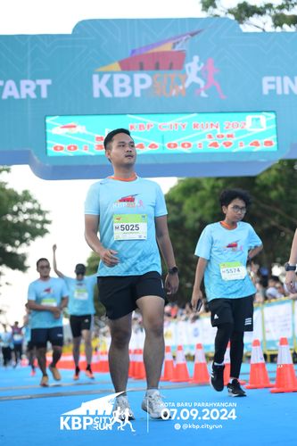 Race photo from KBP City Run 2024