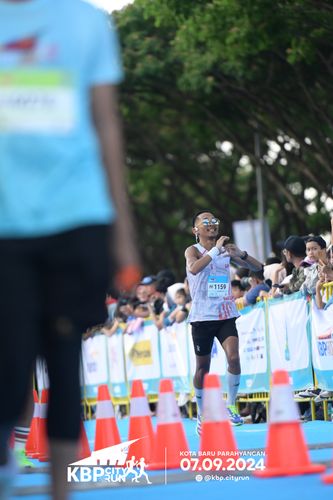 Race photo from KBP City Run 2024