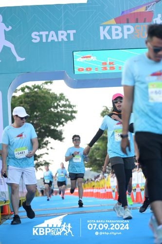 Race photo from KBP City Run 2024