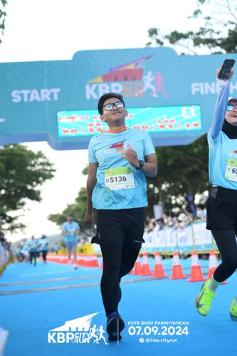 Race photo from KBP City Run 2024