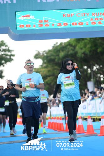 Race photo from KBP City Run 2024