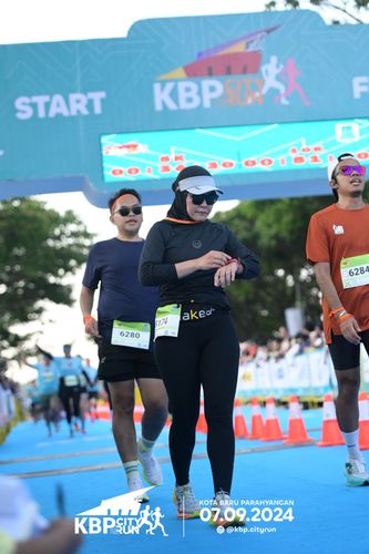 Race photo from KBP City Run 2024