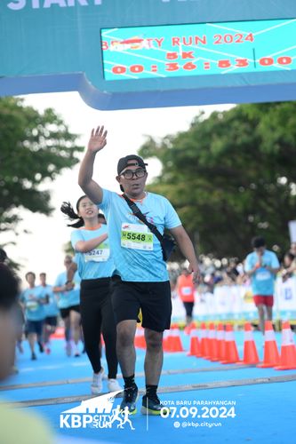 Race photo from KBP City Run 2024