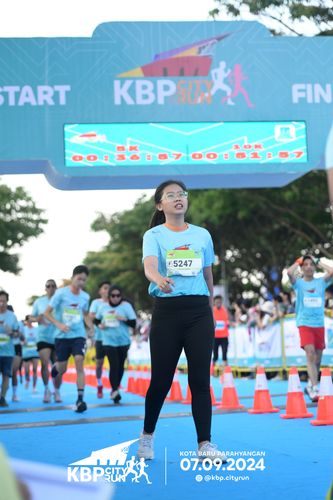 Race photo from KBP City Run 2024