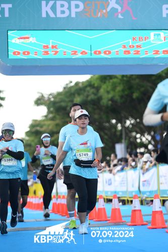 Race photo from KBP City Run 2024