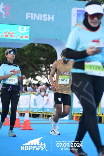 Race photo from KBP City Run 2024