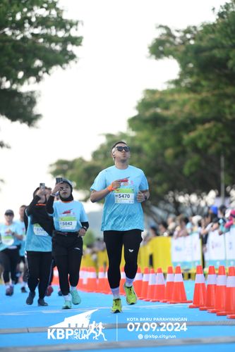 Race photo from KBP City Run 2024