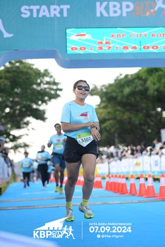 Race photo from KBP City Run 2024