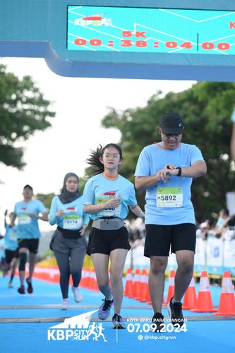 Race photo from KBP City Run 2024