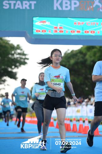 Race photo from KBP City Run 2024