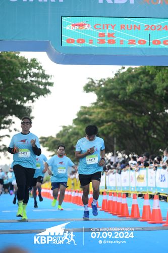 Race photo from KBP City Run 2024