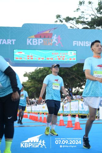 Race photo from KBP City Run 2024