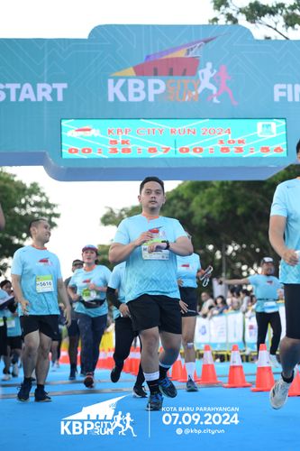 Race photo from KBP City Run 2024