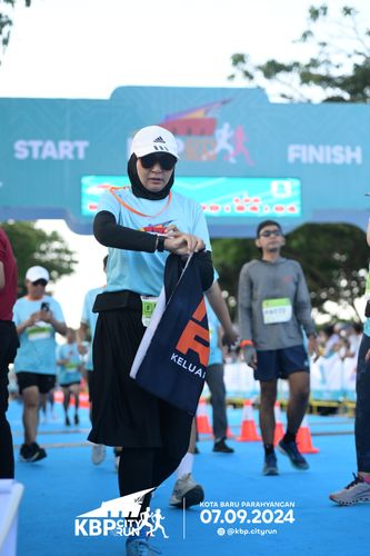 Race photo from KBP City Run 2024