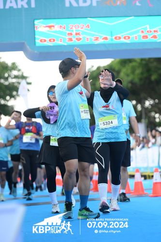 Race photo from KBP City Run 2024