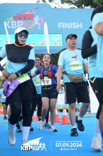 Race photo from KBP City Run 2024