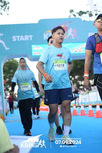 Race photo from KBP City Run 2024
