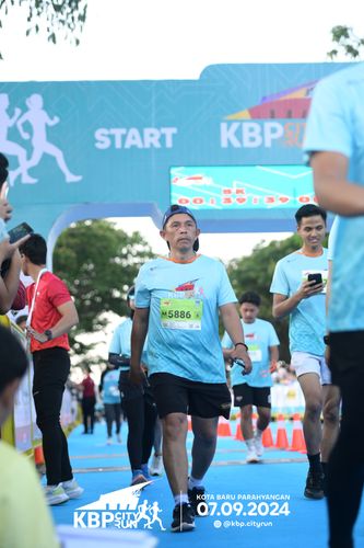 Race photo from KBP City Run 2024