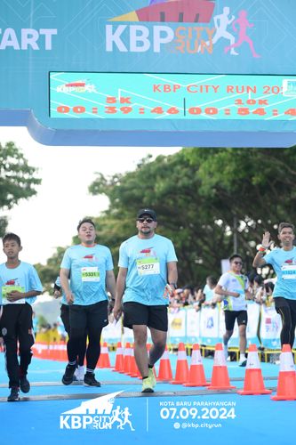 Race photo from KBP City Run 2024