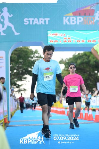 Race photo from KBP City Run 2024