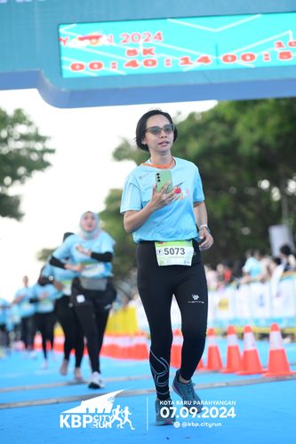 Race photo from KBP City Run 2024