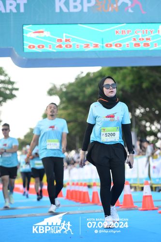 Race photo from KBP City Run 2024