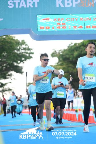 Race photo from KBP City Run 2024
