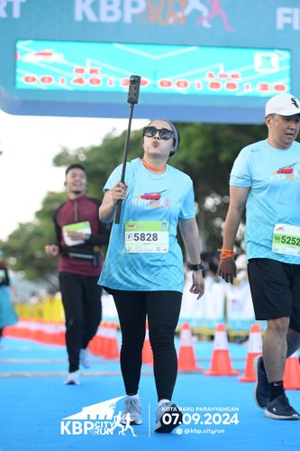 Race photo from KBP City Run 2024