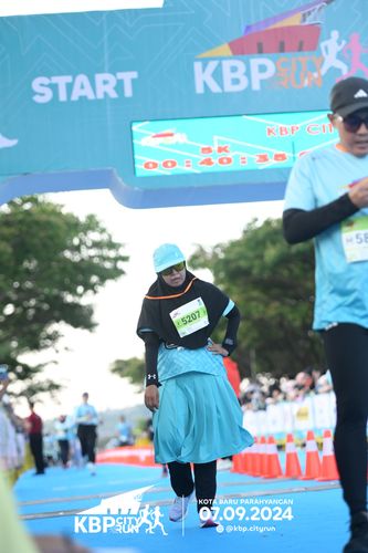 Race photo from KBP City Run 2024