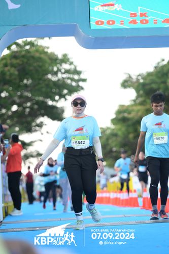 Race photo from KBP City Run 2024