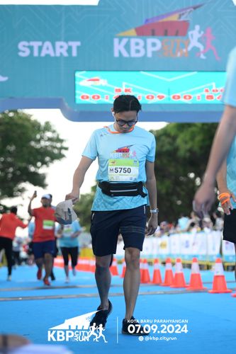 Race photo from KBP City Run 2024