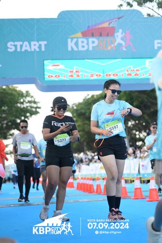 Race photo from KBP City Run 2024