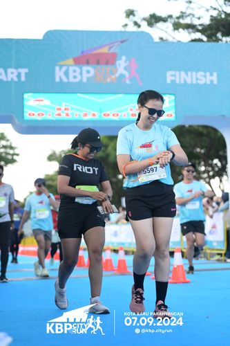 Race photo from KBP City Run 2024