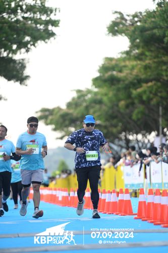 Race photo from KBP City Run 2024