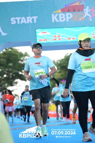 Race photo from KBP City Run 2024