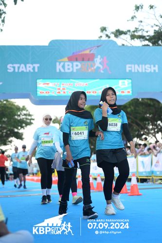 Race photo from KBP City Run 2024