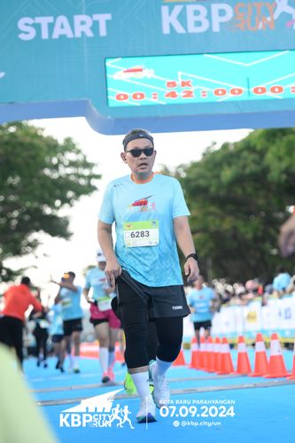Race photo from KBP City Run 2024