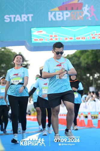 Race photo from KBP City Run 2024