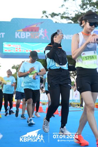 Race photo from KBP City Run 2024