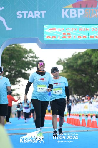 Race photo from KBP City Run 2024