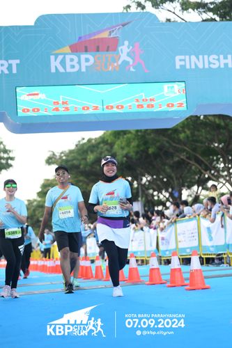 Race photo from KBP City Run 2024