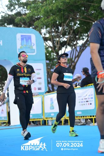 Race photo from KBP City Run 2024